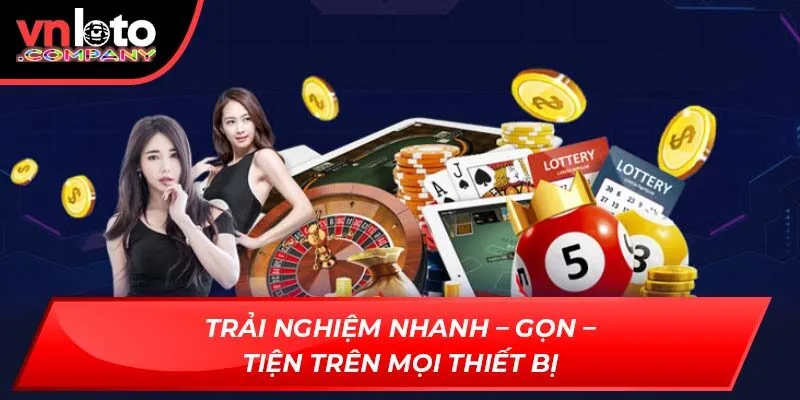 Trải nghiệm nhanh – gọn – tiện trên mọi thiết bị Trải nghiệm nhanh – gọn – tiện trên mọi thiết bị