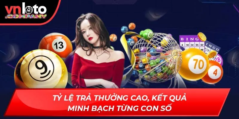 Tỷ lệ trả thưởng cao, kết quả minh bạch từng con số Tỷ lệ trả thưởng cao, kết quả minh bạch từng con số